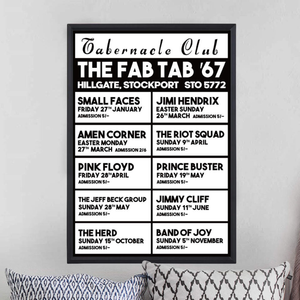 The Fab Tab '67 Art Print