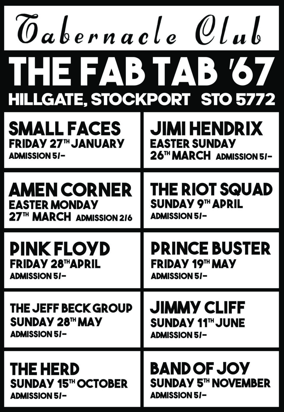 The Fab Tab '67 Art Print - Image 2